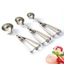 Ice Cream Scoop Set Stainless Steel Cookie Scoop Set of 3